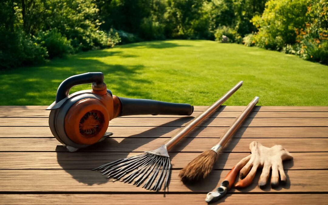 Power up your yard with garden cleaning equipment and effortless cleanup