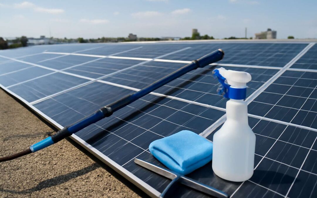 Maximize Sun Power with cleaning equipment for solar panels: Safe, Efficient Maintenance!